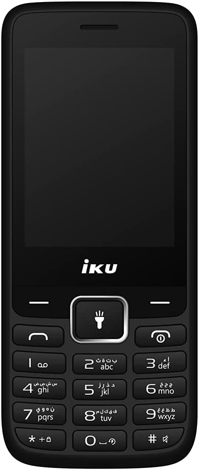 IKU F16 Dual SIM, 2700mAh, Camera, BT - Black - MoreShopping - Feature Phone IKU - IKU