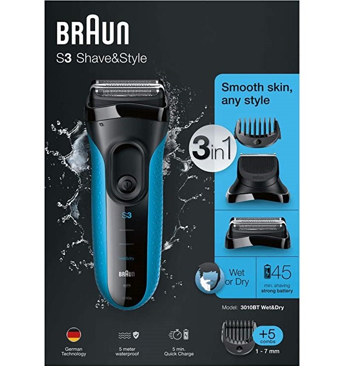 Braun Series 3 Shave And Style Wet And Dry Shaver - MoreShopping - Personal Care Men - Braun