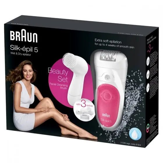 Braun Silk-epil 5 Wet And Dry Epilator For Women, With Three Extras - MoreShopping - Personal Care Women - Braun