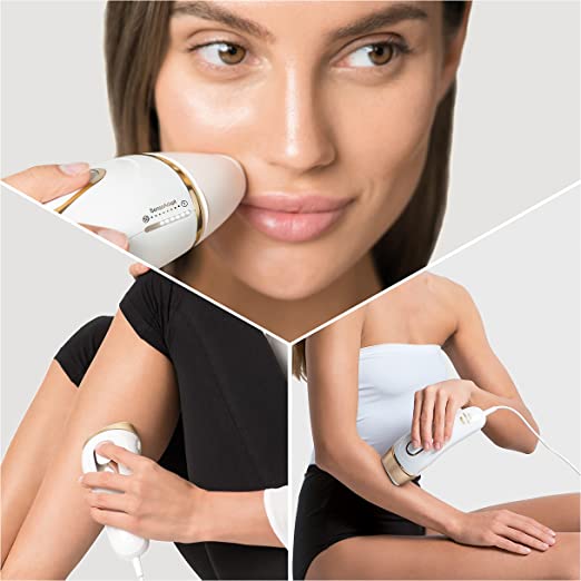 Silk Expert Pro 5 IPL Legs Body And Face Hair Removal System PL5117 - White/Gold - MoreShopping - Personal Care Women - Braun