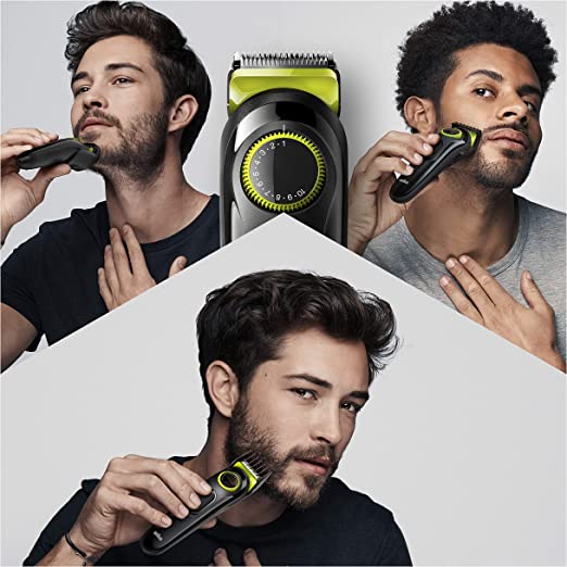 Braun Beard Trimmer BT3221 For Men - Black/Volt Green - MoreShopping - Personal Care Men - Braun