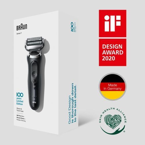 Braun 100 Years Limited Edition Series 7 Foil Shaver - Black - MoreShopping - Personal Care Men - Braun