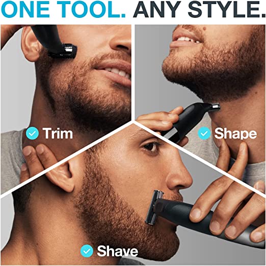 Braun Series XT5200 Body Groom One Tool Shave Trim Style - Black - MoreShopping - Personal Care Men - Braun