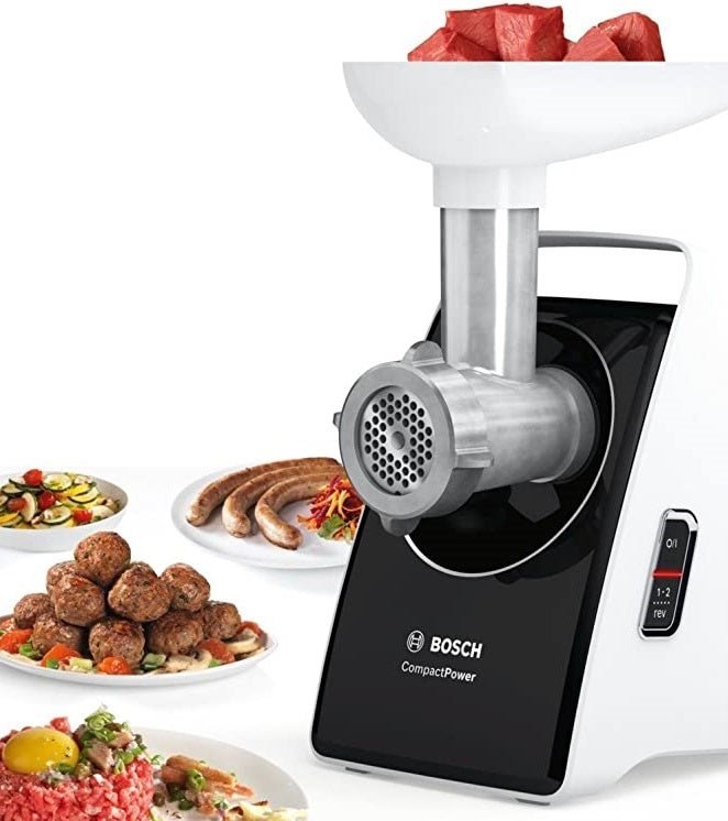 Bosch MFW3850B Compactpower Meat grinder - white&black - MoreShopping - Kitchen Appliance - Bosch