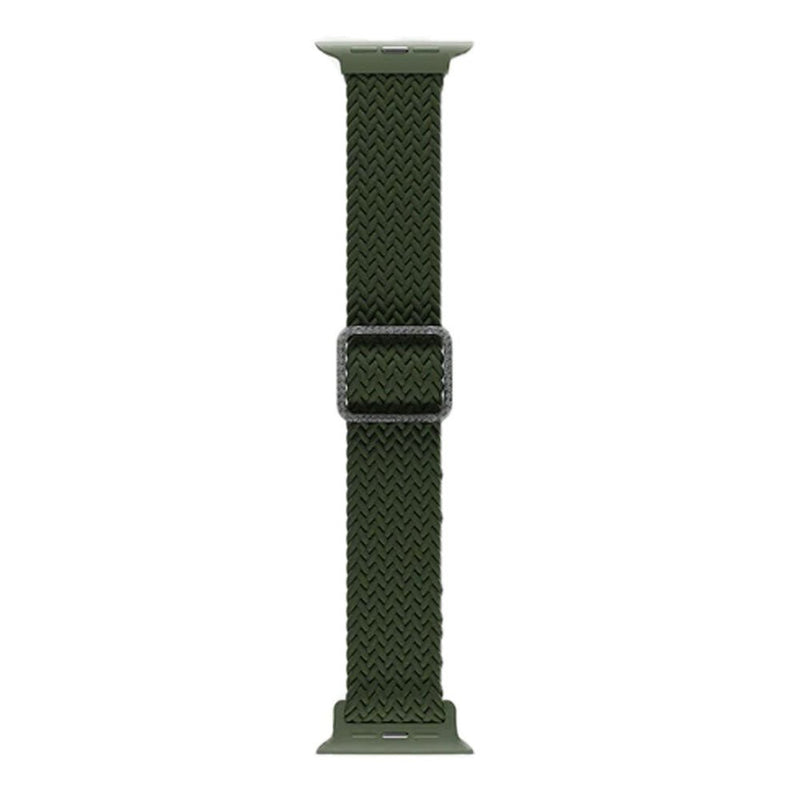 Hitch flexible Braided Solo Loop - For Apple Watch - Olive Green - MoreShopping - Wearable Accessories - Hitch