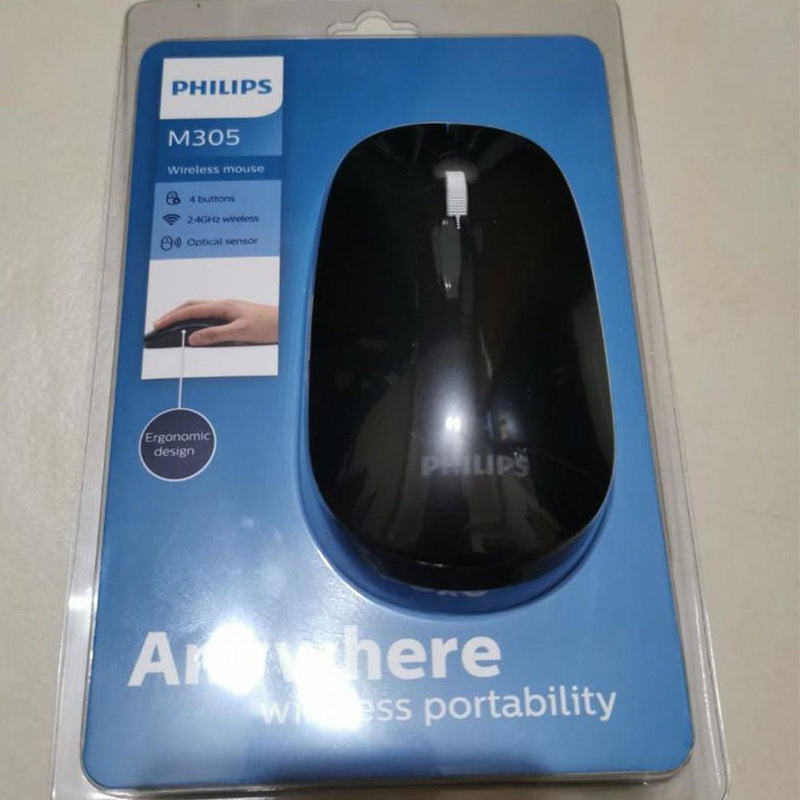 Philips Wireless Mouse M305 - Black - MoreShopping - PC Mouses - PHILIPS
