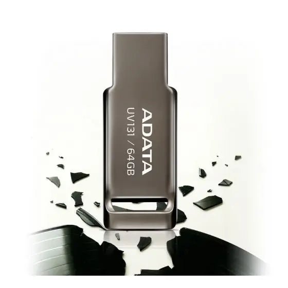 Adata UV131 USB Flash Drive, 64GB - Grey - MoreShopping - Data Storages - ADATA