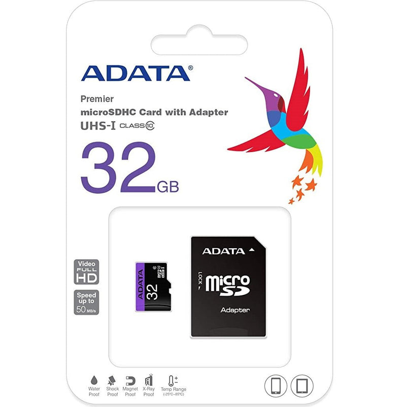 ADATA microSD 32GB Memory Card - MoreShopping - SD Cards - ADATA