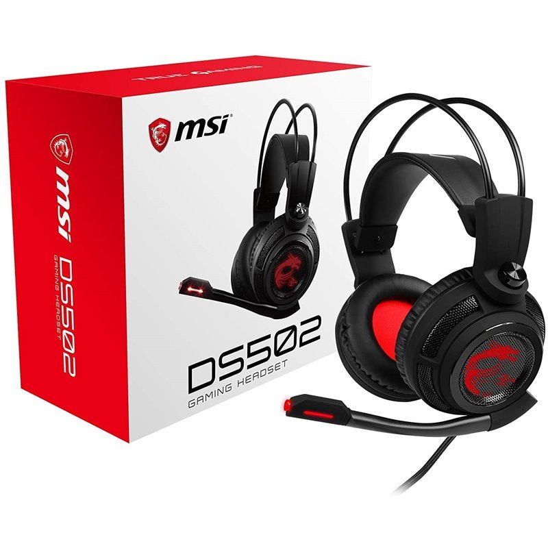 MSI DS502 Gaming Headset - MoreShopping - Gaming Headsets - MSI