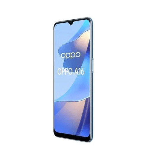 Oppo A16, 6.52", 64GB, 4GB RAM, 5000 mAh - Pearl Blue - MoreShopping - Smart Phones - Oppo