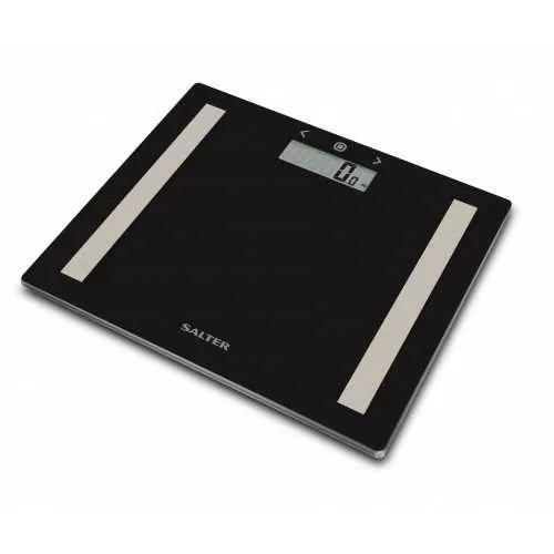 Salter Compact Glass Analyzer Scale 9113 BK3R 150 KG - Black - MoreShopping - Small Appliance - Salter