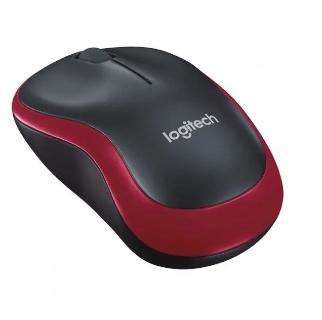 Logitech M185 Wireless Mouse - Red - MoreShopping - PC Mouses - Logitech