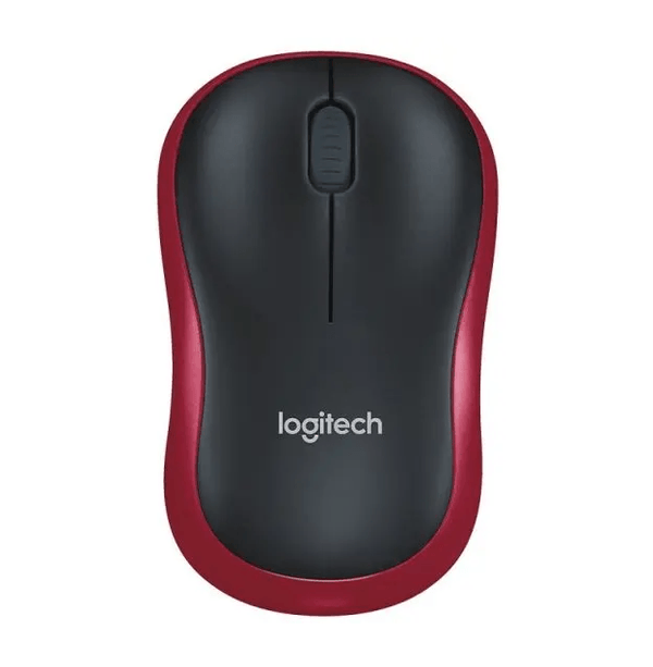 Logitech M185 Wireless Mouse - Red - MoreShopping - PC Mouses - Logitech