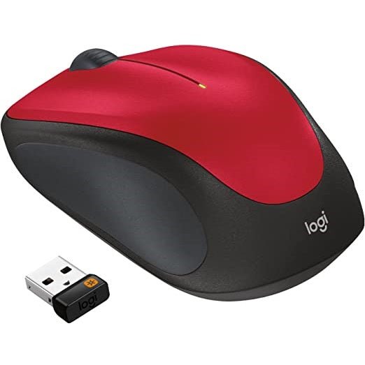 Logitech M235 Wireless Mouse - Red - MoreShopping - PC Mouses - Logitech