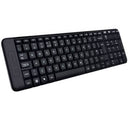 Logitech Combo Keyboard & Mouse Wireless Compo MK220 ARA - Black - MoreShopping - PC Mouse Compo - Logitech