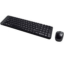 Logitech Combo Keyboard & Mouse Wireless Compo MK220 ARA - Black - MoreShopping - PC Mouse Compo - Logitech