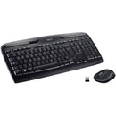 Logitech Combo Keyboard & Mouse Wireless Compo MK330 Arabic layout - Black - MoreShopping - PC Mouse Compo - Logitech