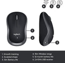 Logitech Combo Keyboard & Mouse Wireless Compo MK330 Arabic layout - Black - MoreShopping - PC Mouse Compo - Logitech