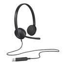 Logitech H340 Stereo Headset - Black - MoreShopping - PC Headsets - Logitech
