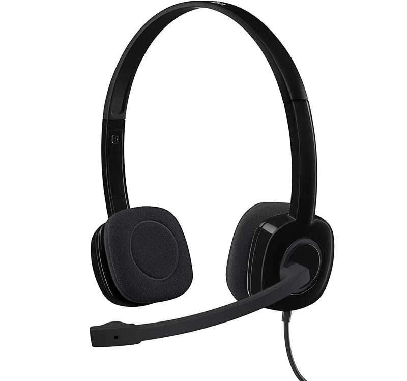 Logitech H151 Stereo Headset - Black - MoreShopping - PC Headsets - Logitech