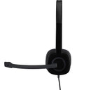 Logitech H151 Stereo Headset - Black - MoreShopping - PC Headsets - Logitech