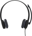 Logitech H151 Stereo Headset - Black - MoreShopping - PC Headsets - Logitech
