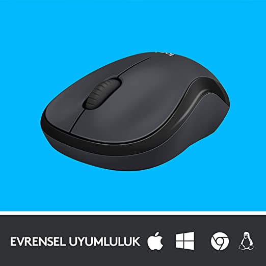 Logitech M220 Silent Wireless Mouse - Charcoal Black - MoreShopping - PC Mouses - Logitech