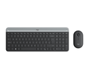 Logitech Slim Wireless Keyboard and Mouse Combo MK470 - MoreShopping - PC Mouse Compo - Logitech