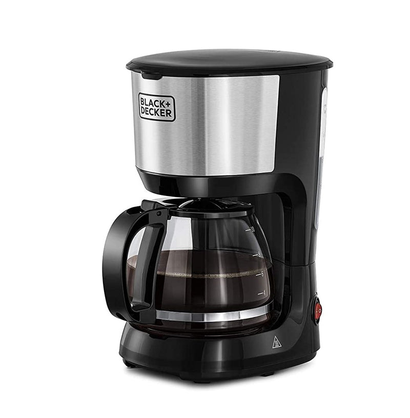 Black+Decker DCM750S-B5 Coffee Maker, 750 Watt - Black & Silver - MoreShopping - Coffee Machines - Black&Decker