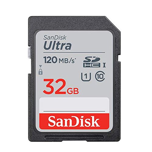 SanDisk Ultra 32GB SDHC™ UHS-I Memory Card Speed UP TO 120MB/s Full HD video - MoreShopping - SD Cards - SanDisk