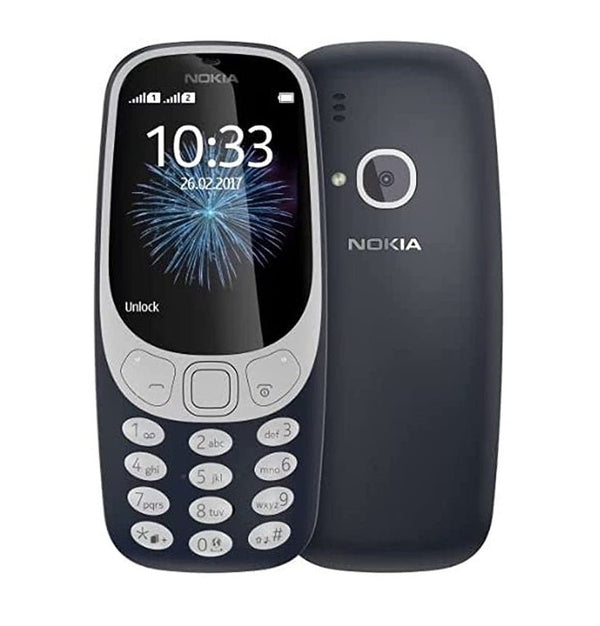 Nokia 3310 2017, 16 MB, 2G - Dark Blue - MoreShopping - Feature Phone Nokia - Nokia