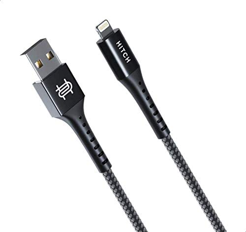 Hitch Lightning Cable - 2.4A - Black - MoreShopping - Mobile Cables - Hitch