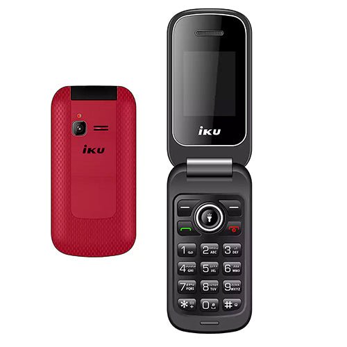IKU Mobile S2 Dual SIM, 32 MB - Dark Red - MoreShopping - Feature Phone IKU - IKU