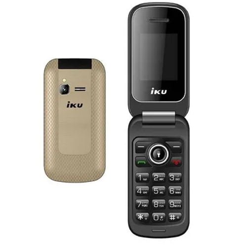 IKU Mobile S2 Dual SIM, 32 MB - Gold - MoreShopping - Feature Phone IKU - IKU