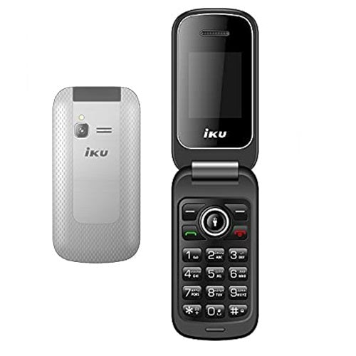 IKU Mobile S2 Dual SIM, 32 MB - Silver - MoreShopping - Feature Phone IKU - IKU