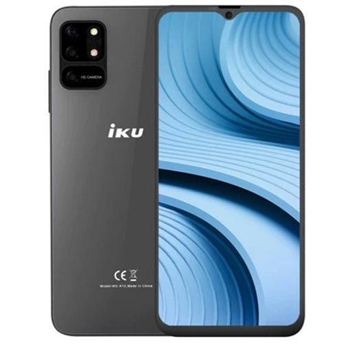 IKU A12 Dual SIM, 64GB Memory, 4GB RAM - Atomic Gray - MoreShopping - IKU Mobile - IKU