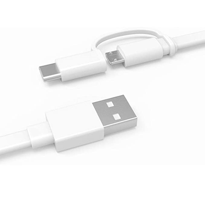 HUAWEI AP55S Micro USB & Type C 1.5m Cable - White - MoreShopping - Mobile Cables - Huawei