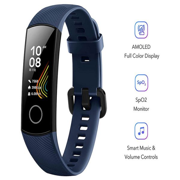 Honor Band 5 Fitness Tracker Midnight - Navy blue - MoreShopping - Smart Bands - Honor