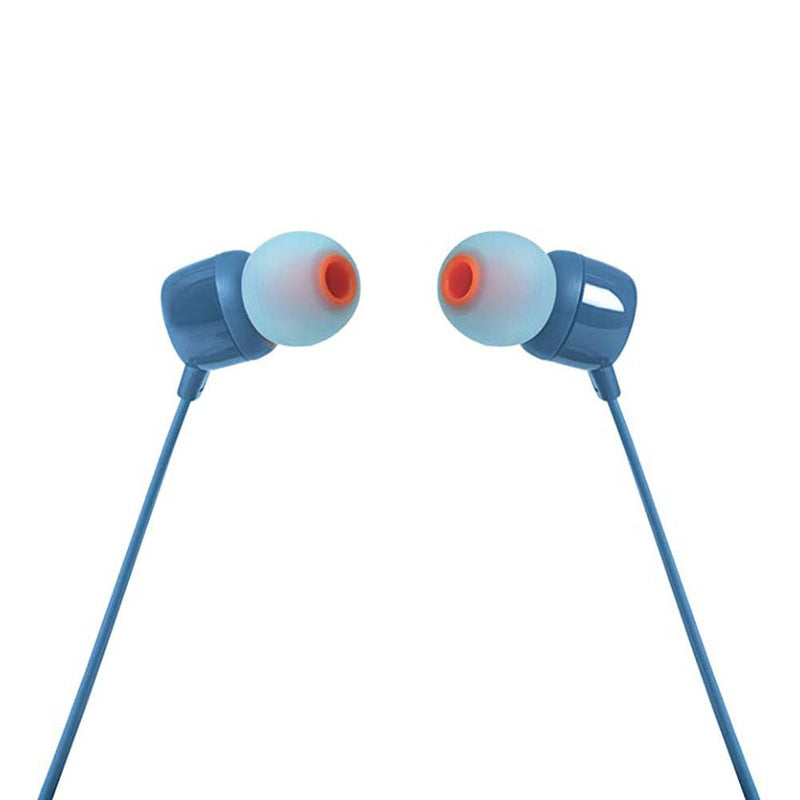 JBL Tune 110 Wired Earphone - Blue - MoreShopping - Wired Headphones - JBL