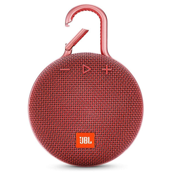 JBL Clip 3 Portable Bluetooth Speaker - Red - MoreShopping - Bluetooth Speakers - JBL