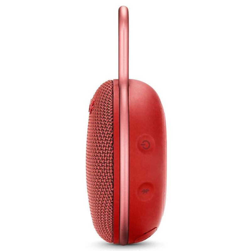 JBL Clip 3 Portable Bluetooth Speaker - Red - MoreShopping - Bluetooth Speakers - JBL