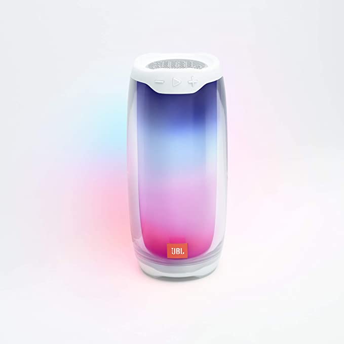 JBL Pulse 4 Portable Bluetooth Speaker - White - MoreShopping - Bluetooth Speakers - JBL