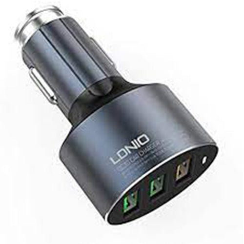 Ldnio C703Q Fast Charging Three Ports Fast USB Car Charger - MoreShopping - Chargers - Ldnio