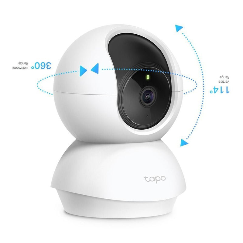 TP-LINK Tapo C200 Wi-Fi IP CCTV Camera 1920 x 1080 - White - MoreShopping - Smart Cam - TP-LINK