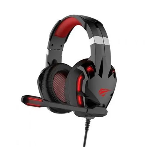 Havit HV-H2001U Red LED 7.1 Surround Sound USB Gaming headphone with Noise Cancelling Microphone - MoreShopping - Gaming Headsets - Havit