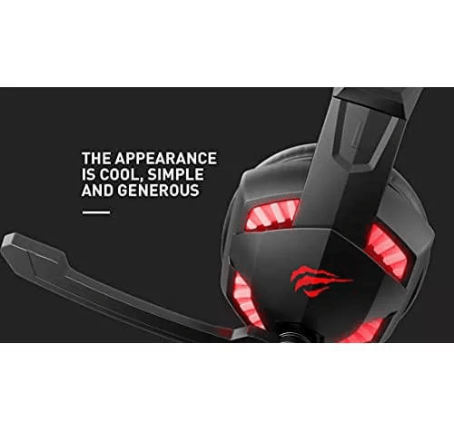 Havit H2032d Gaming Over Ear Wired Headphone with Mic - Black - MoreShopping - Gaming Headsets - Havit