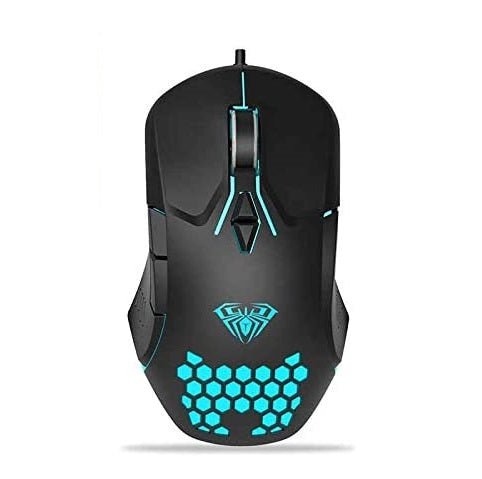 Aula F809 Wired USB Backlit Gaming Mouse Macro Programming Multi DPI - MoreShopping - PC Mouses - Aula