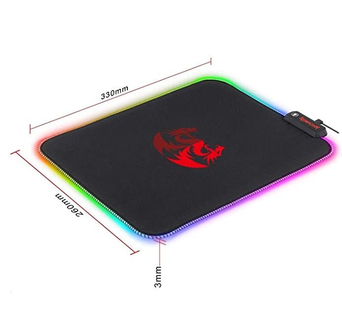 Redragon Pluto RGB Gaming Mouse Pad - MoreShopping - Gaming Mousepads - Redragon