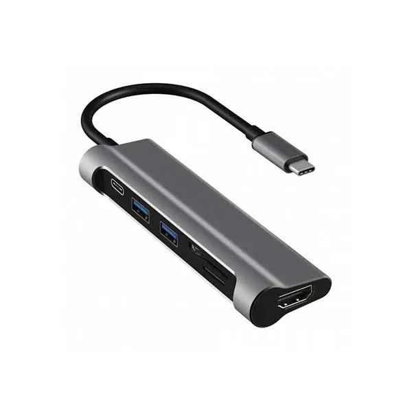 JCPal LINX USB-C Multiport Adapter With 4K HDMI and Card Reader - Black - MoreShopping - More Computer Accessories - JCPal