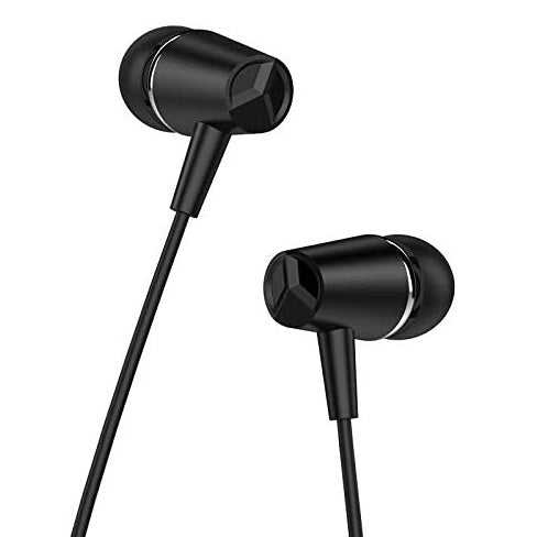 Recci J100 earphone - Black - MoreShopping - Wired Headphones - Recci